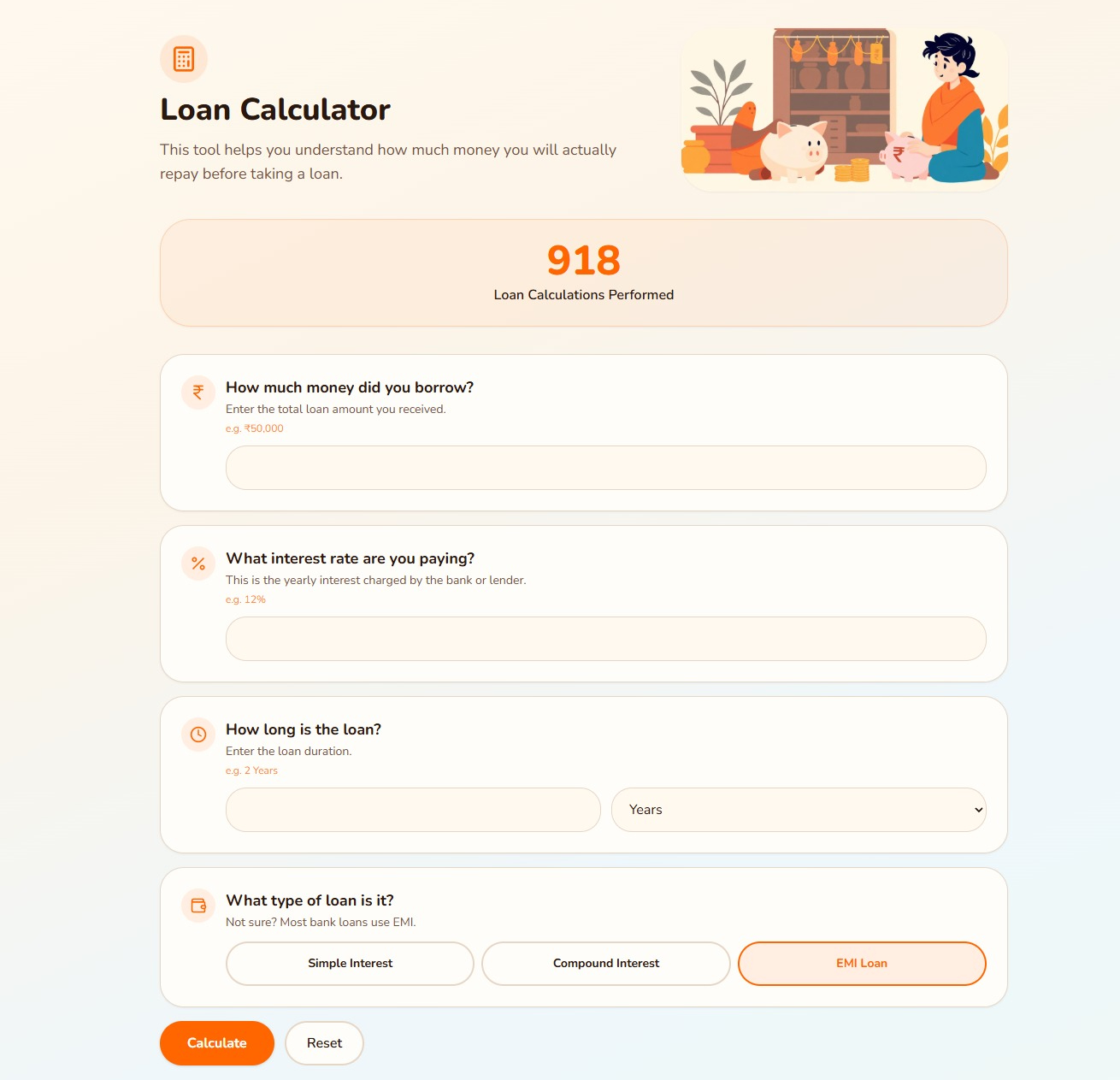 SavingWise app screen 6